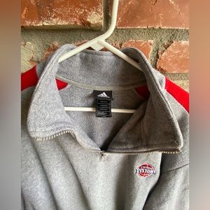 Vintage Adidas Detroit Pistons pullover